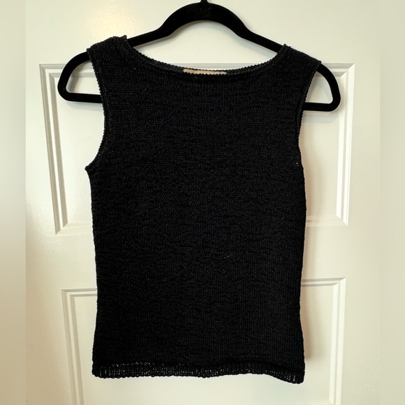 Finity Naturals Sleeveless Sweater Top Size Small - Picture 1 of 8